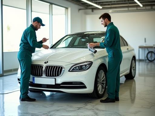 Équipe de Lavage Prestige FR en intervention à Marseille